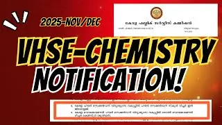 vhse chemistry notification 2025!