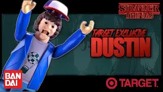 Bandai Stranger Things Target Exclusive Retro Dustin Figure @TheReviewSpot