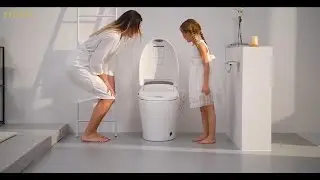 China modern intelligent toilet function display bidet  technology - MOPO Smart Toilet