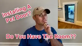 How to install A Pet Door In Wall - How Big Can You Go? -  What is the BEST doggy door?