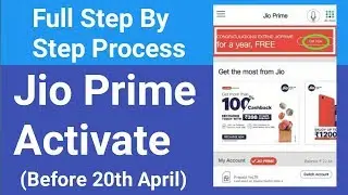 JIO Prime सबको FREE नहीं मिलेगी, जल्दी से करे ये STEPS Follow | How To Activate JIO Prime