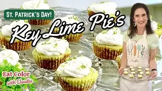 Mini Key Lime Pie Tarts | Perfect for St. Patrick&rsquo;s Day! @eatcolor