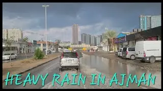 HEAVY RAIN AJMAN 28 DECEMBER 2022🇦🇪(@roaddrive2020 )