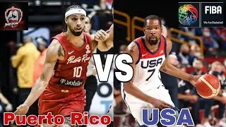 USA VS PUERTO RICO | FIBA WORLD CUP QUALIFIERS | NBA 2K20 | Jheizon Tv