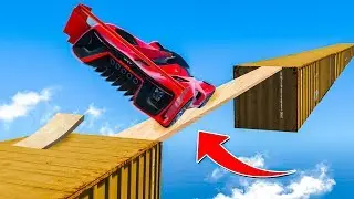ULTIMATE CAR STUNT CHALLENGE! - (GTA 5 Stunts & Fails)