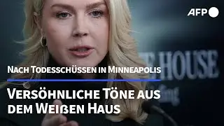 Todessch&uuml;sse von Minnesota: Trump-Sprecherin um Schadensbegrenzung bem&uuml;ht | AFP