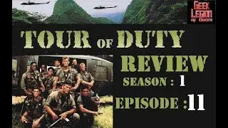 TOUR OF DUTY : S01E11 'ROADRUNNER' ( Terence Knox ) TV Episode Review