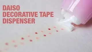Daiso Decorative Tape Dispenser (S$2 only)