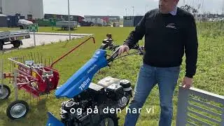BCS tohjulede traktor til pleje af biodiversitet🌷🌱🍀🌾