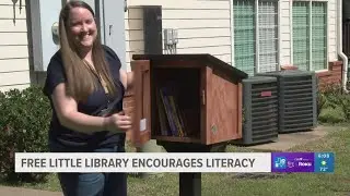 Little Free Library encourages literacy