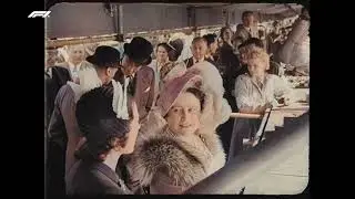 Historic Color Footage Formula 1 at Silverstone