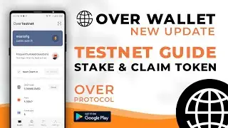OverProtocol:  Over Wallet Beta Testnet  Guide | Update New App | New Features #OBT2 #FreeMinig