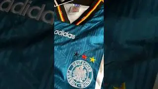 🇩🇪🔥 La ic&oacute;nica camiseta de Alemania 1996  #VentoVintage #Alemania96 #Euro96