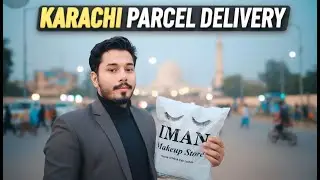 Khud Parcel Deliver Karne Gaya 😱 | Karachi City Vlog | M Waqas Life Vlogs