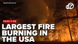 Park Fire 30% contained; National Guard respond to help California firefighters