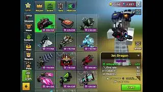 Crafting Jet Dragon! In Pixel gun 3d!