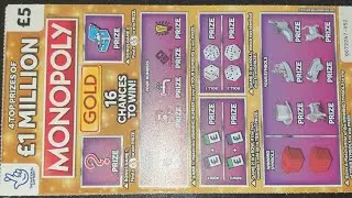 Monopoly NEW Gold Scratch Cards @glitteryboxscratchies