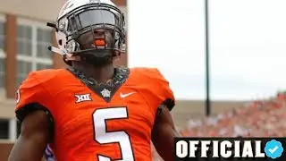 Most Elusive Player in College Football 🔥 Official Justice Hill Career OSU Highlights