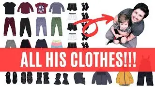 How to Create a KIDS CAPSULE wardrobe! | Minimalist Kids