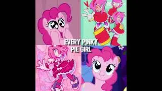 Pinky pie with a mix with Amy rose!! 