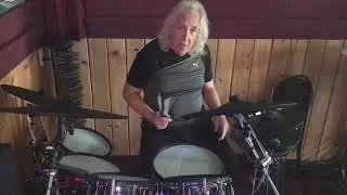Roland TD-50X V-Drums brushes demo