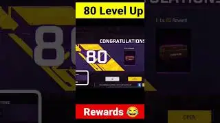 Free Fire Up to 80 Level Rewards 🥰