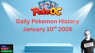 Pok&eacute;mon History Series Jan 10th 2026