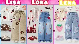 🎀 Lisa, Lora Or Lena 🥰💓 Ultimate Hard Choice 😍🫰 #treanding #viralvideo #lisaandlena 