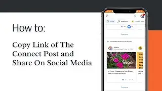 How to copy your post's URL from Connect local guides portal to any social media on a mobile device