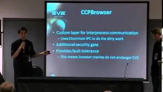 EVE Online Fanfest 2009 - In Game Browser