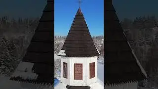 Tesařovsk&aacute; kaple Kořenov zima #djineo #chapel #korenov