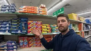 Public ASMR in a quiet Dollar Tree