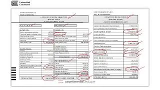 Estado de Situación Financiera y Estado de Resultados