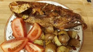 como hacer pescado frito sin aceite/ en el air fryer