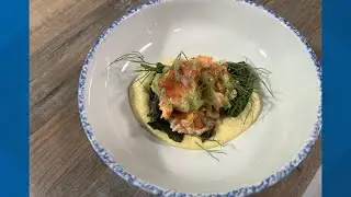 Farm-and-Sea-to-Table: Local flavors come together in this lobster and sweet corn salad