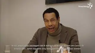 Burgemeester Franc Weerwind op bezoek in Flevoziekenhuis