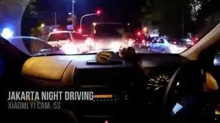 Jakarta Night Driving Timelapse Using Xiaomi Yi Cam