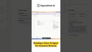 How we Built an Insurance Voice AI Agent in Minutes | SigmaMind AI
