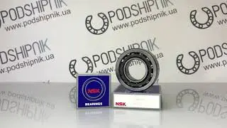 Підшипник радіально-упорний для електродвигунів NSK 7206 BEAT85, розміри 30/62/16
