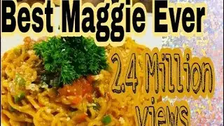 Best Maggie recipe ever🍝🍜 with extra yummy mayonnaise. New type of maggie