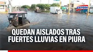 🔴🔵Piura: Pobladores del distrito de Huarmaca quedan aislados tras fuertes lluvias