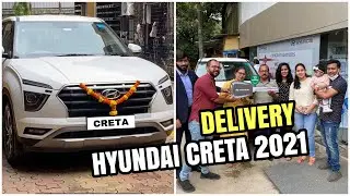 Taking delivery of HYUNDAI CRETA 2021 - India's most loved SUV