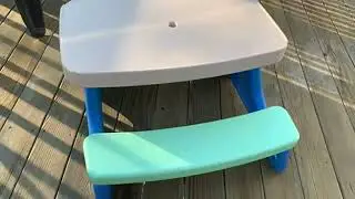 Little Tikes Easy Store Jr  Kid Picnic Play Table Review