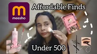Meesho Beauty Products Under ₹500 💄 | Honest Review | Worth It or Not?