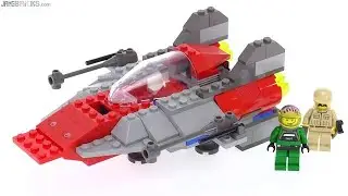 🔄 LEGO Star Wars original A-Wing Fighter review! year 2000 set 7134 re upload