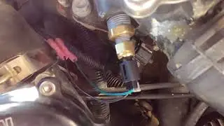 Aem water temp gauge install & autometer boost gauge adjustment.
