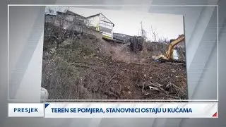 Klizište u Sarajevu, zemlja odnijela stepenice i stala kod kuća | PRESJEK
