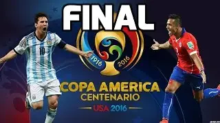 [HD] Argentina vs Chile Copa America 2016 27/06/2016 Fifa 16 1080p60