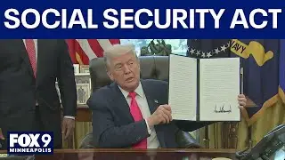 Social Security Act proclamation signed by President Trump on 90th anniversary
