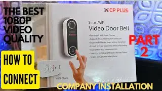 cp plus video door bell (cp-l 23) how to connect with wifi and chimp